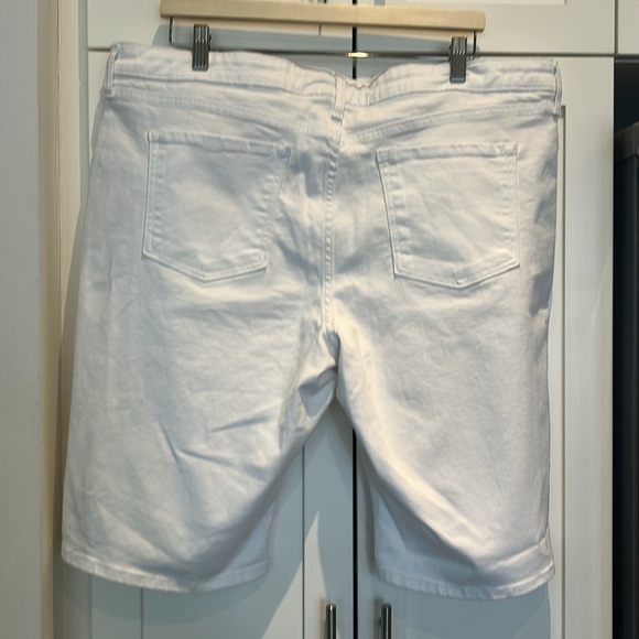 GAP White Bermuda Shorts Women Size 18 - Picture 12 of 13